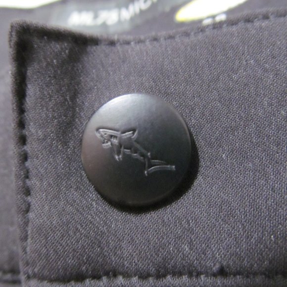 NWT Greg Norman Mens Shorts Black Size 38 ML75 Microlux Stretch Play Dry - Picture 3 of 16